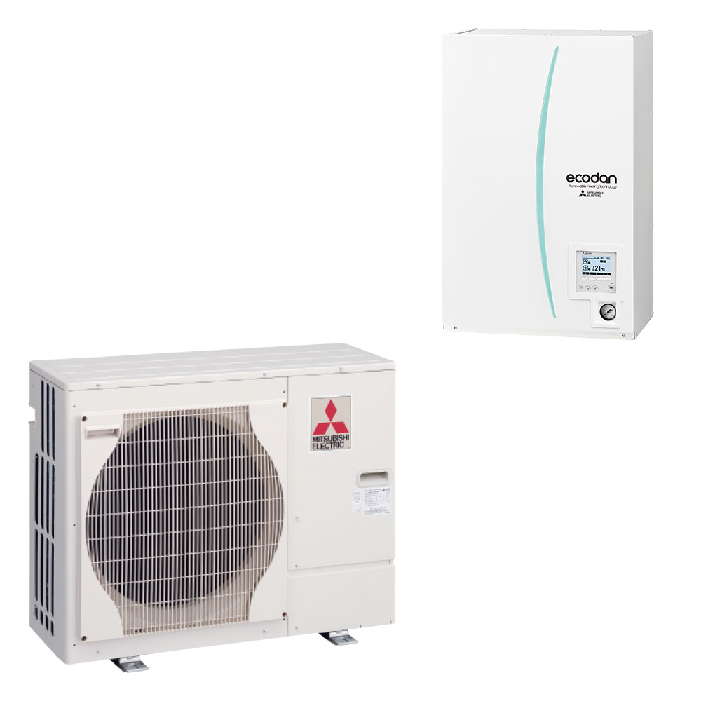 Puhz W Vha Kw Hot Water Heat Pump With Monobloc Hydrobox