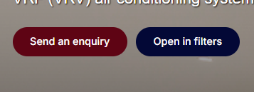 Filter button in top banner