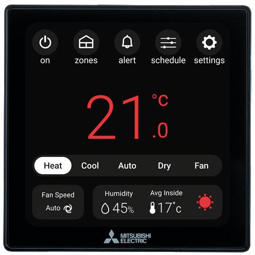 Heating mode display