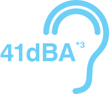 41 dBA rating