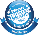 Heat Pump with Most Trusted Brand Badge